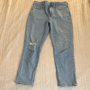 Madewell perfect vintage jeans